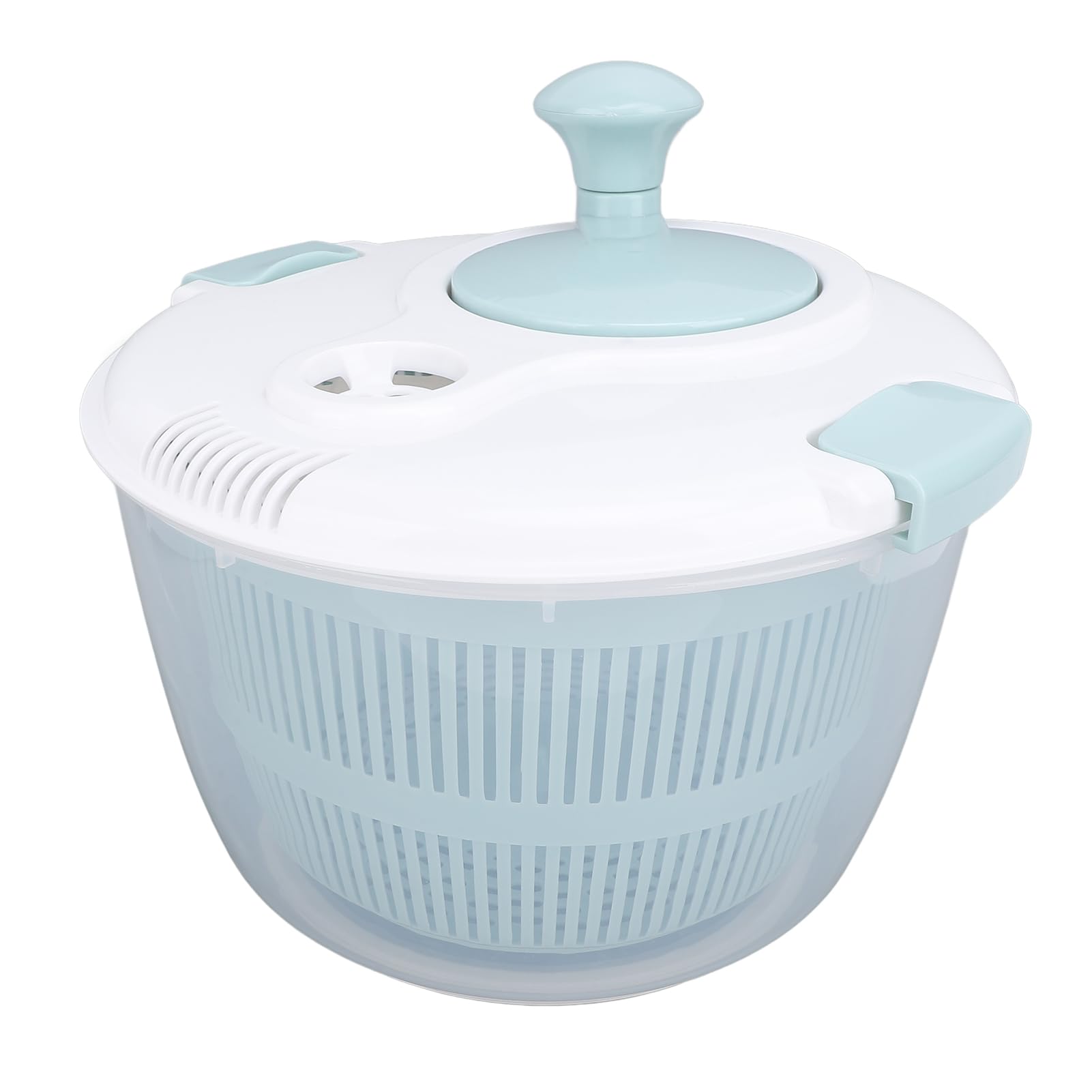 Insalata Centrifuga 5L, Asciuga Verdure Manuale con Ciotola Scolapasta