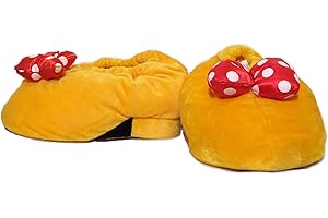 Minnie Mouse Women's Plush Slippers