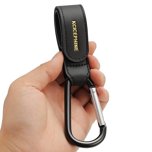 Miniatura 6 de Paquete de 4 ganchos universales para cochecito de bebé para colgar bolsas y compras, prácticos ganchos para cochecito, accesorios perfectos para