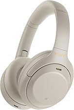[31% off] Sony WH-1000XM4 Wireless Industry Leading Noise Canceling Overhead Headphones, Silver, One Size (WH1000XM4/S)