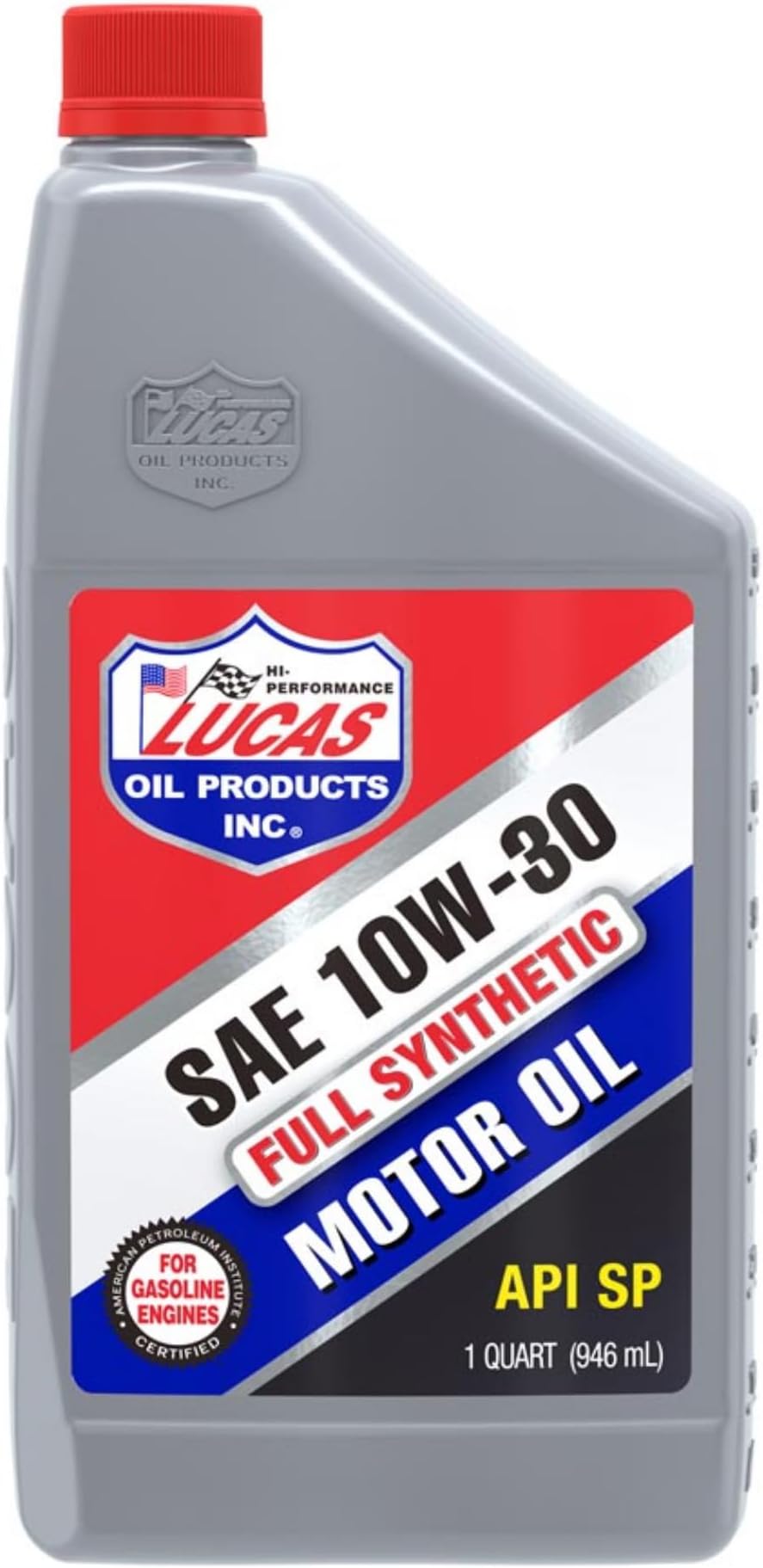 (1) - Lucas Oil 10050 SAE 10W-30 Synthetic Motor Oil - 0.9l Bottle