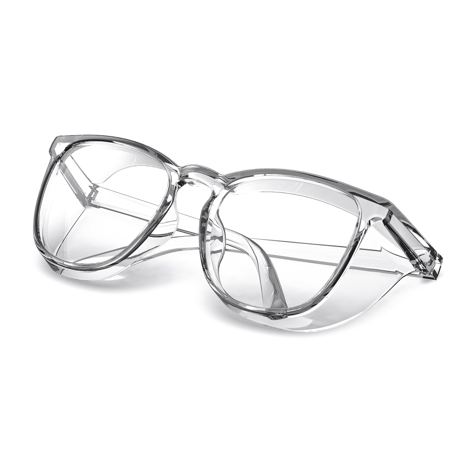 Safety Glasses, Stylish Goggles With No Fog Lense, Alternatives To Regular Protective Eyewear For Lab and Nursing.