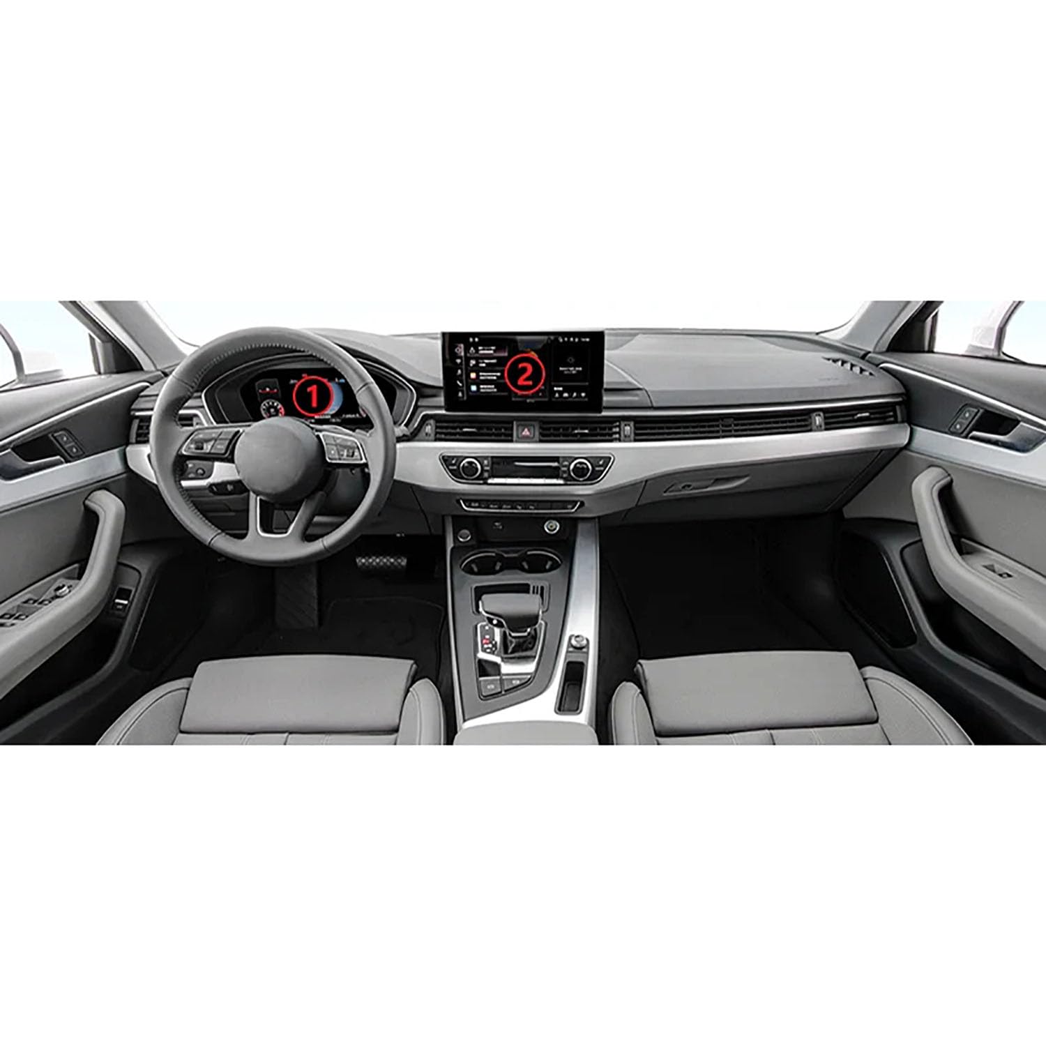 Film transparent en TPU Audi A4 B9 2020 2021 2022 protection anti-rayures B