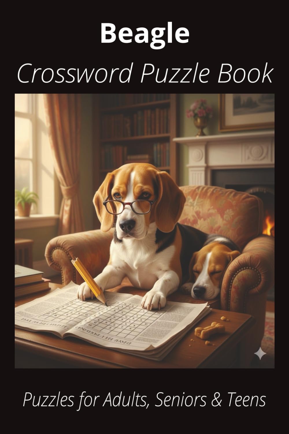 Beagle Crossword Puzzle Book: Crossword Puzzles with Easy-to-Read Print About Beagles, Loyal Companions, Training, Fun Facts & More | 6x9”, 120 Pages ... Pet Lovers, Vacations, and Relaxing Moments