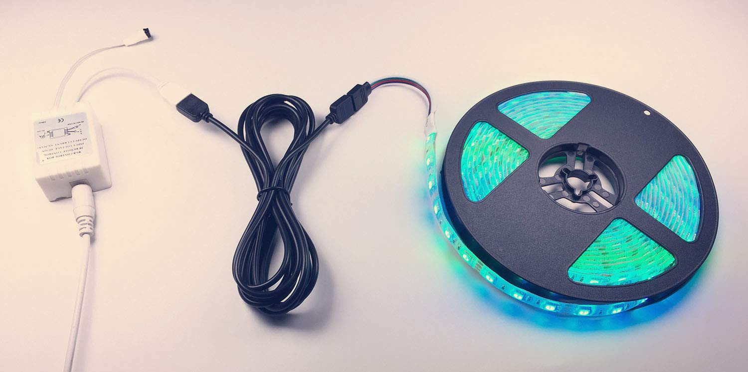 Cable De Extensión De Tira Led Rgb, Divisor De Tira Le... | Cuotas Sin