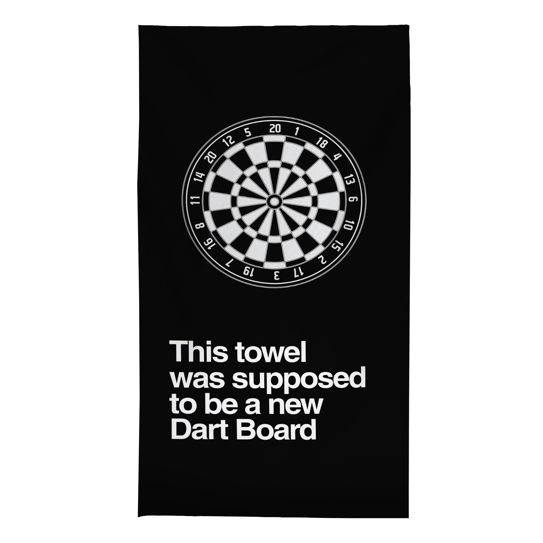 BRITISH MADE GIFTS Come to the Dart Side - Darts Beach Towel - 150cm x 75cm