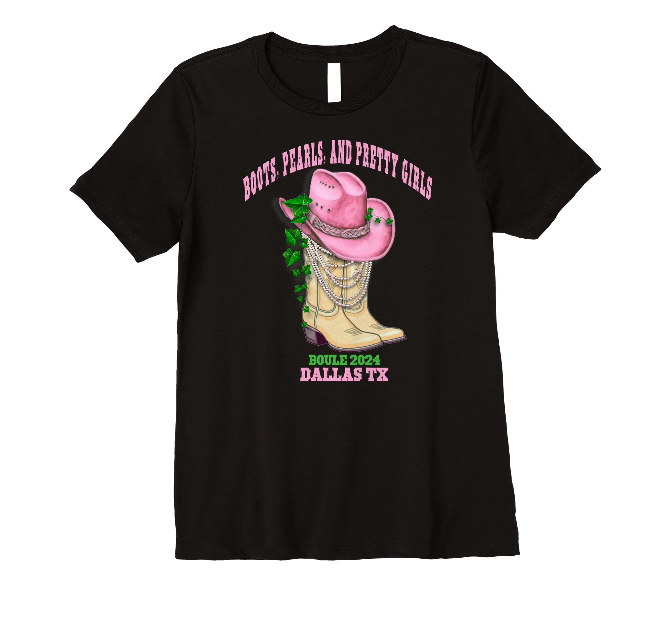 Womens Boule 2024 In Dallas Texas For Pretty Girls Premium T-Shirt