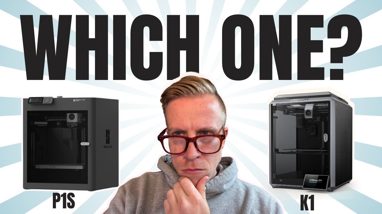 Watch Creality K1 vs Bambu P1S Differences & Comparision on Amazon
