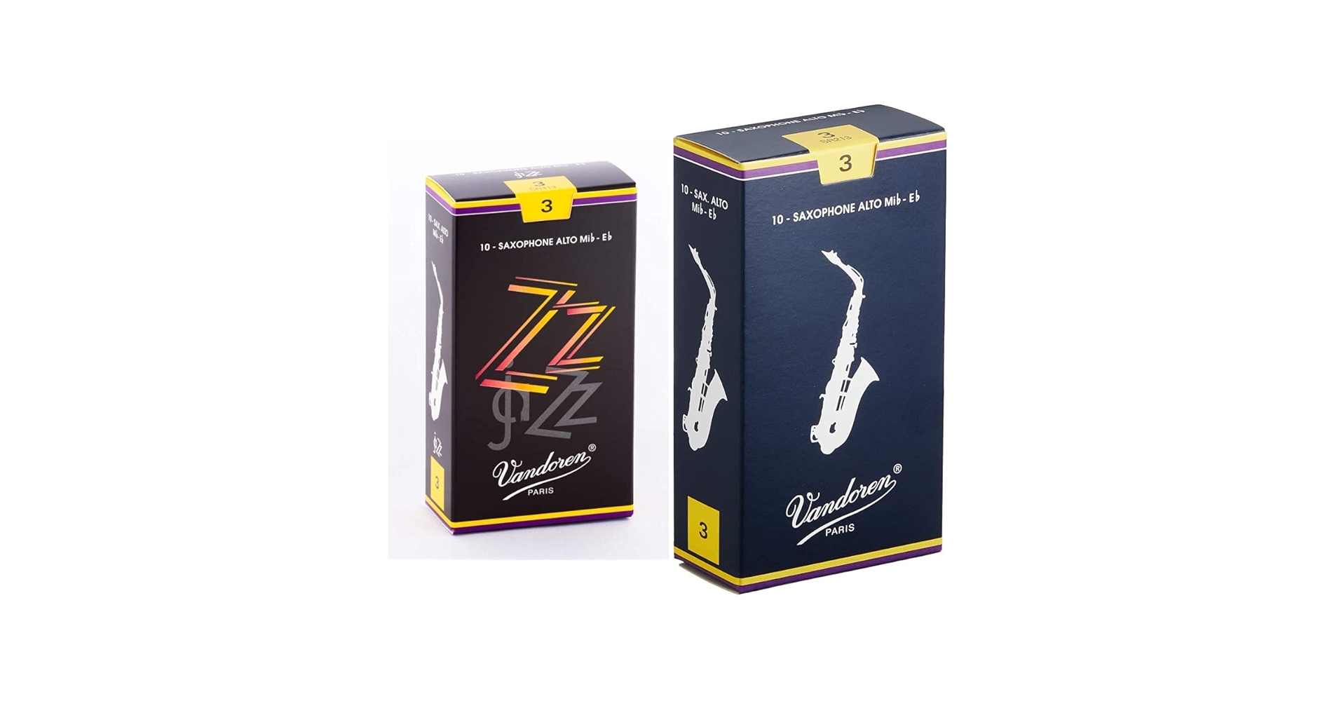 Amazon.com: Vandoren Alto Sax Reeds Strength 3 Bundle (10