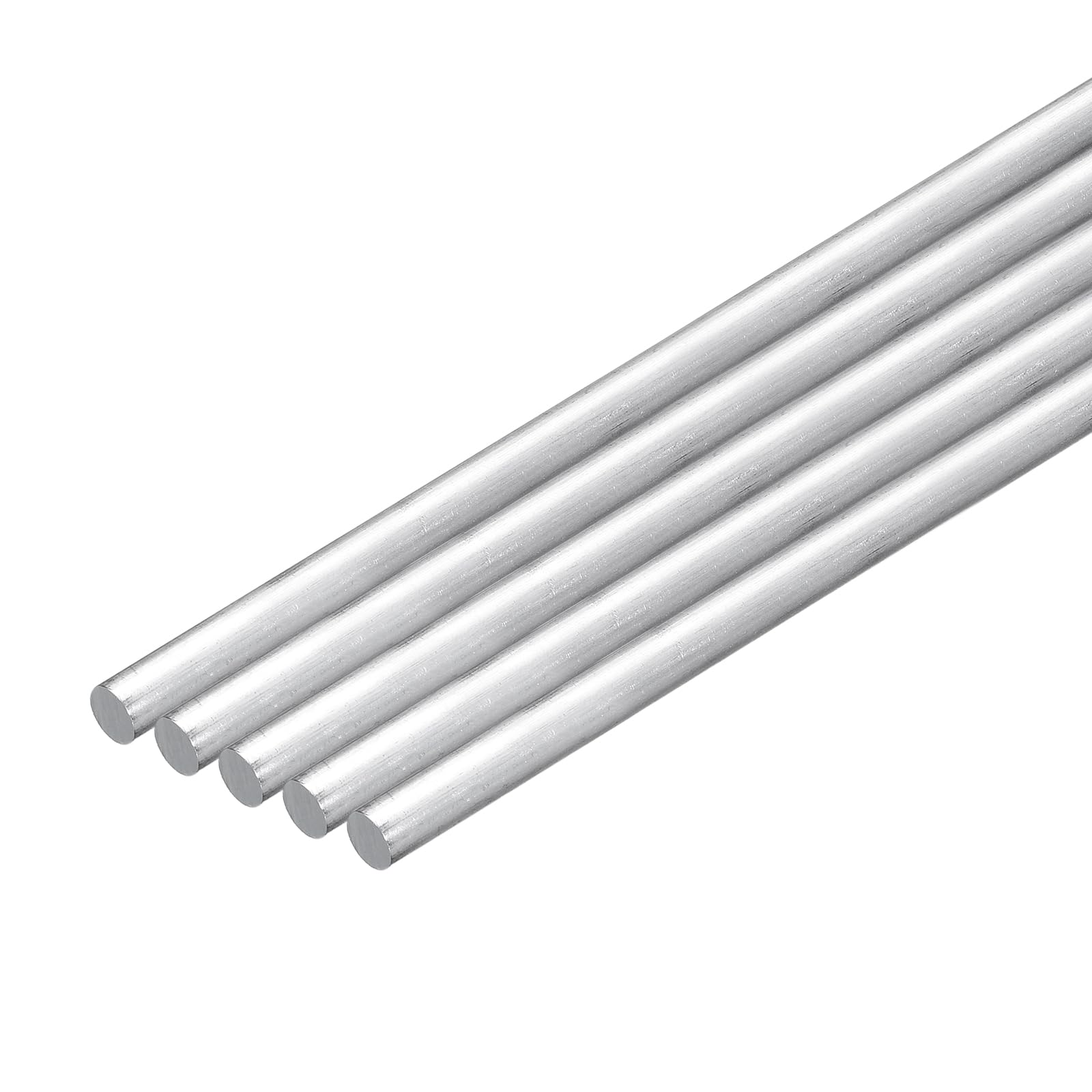 Aluminum Rods - 10 Pack 6mm Round Bars -1 Aluminum Rods - 10 Pack 6mm Round Bars -1