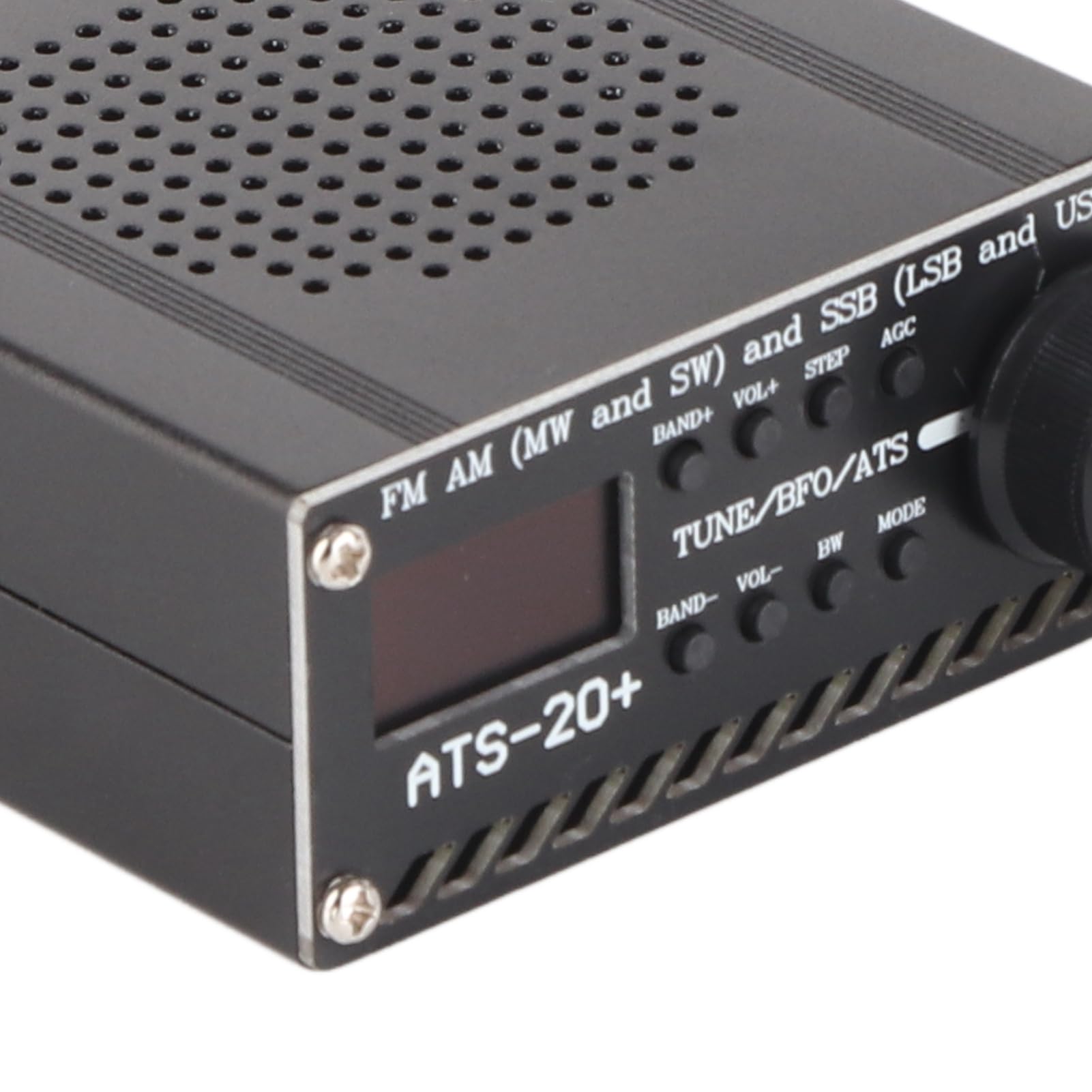 Récepteur Radio Pleine Bande Récepteur Radio Pleine Bande, Récepteur Radio Portable Pleine Bande AM FM SSB LSB USB Scanner Radio Pleine Bande avec Antenne Récepteur de Bande MW