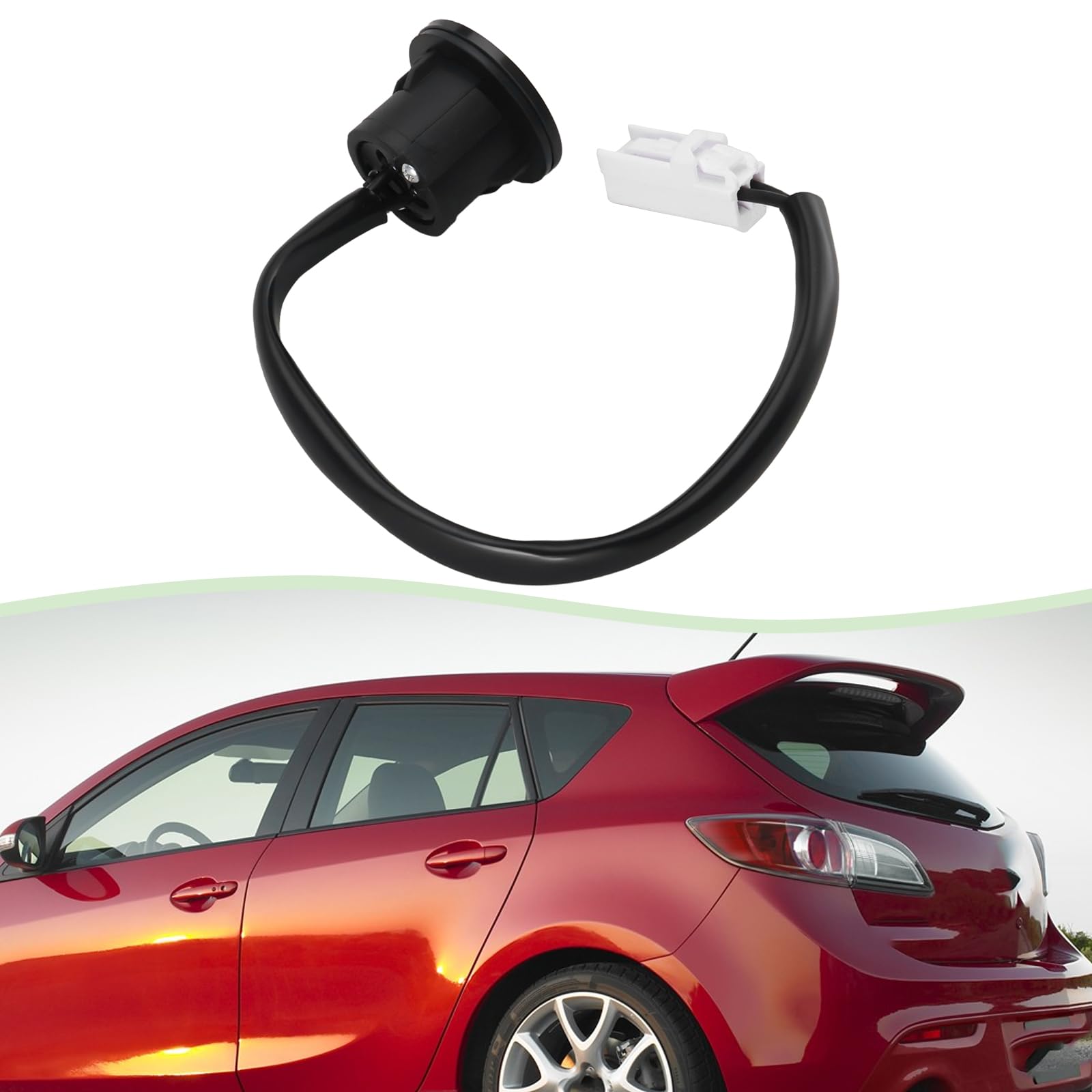 1 interruttore di ricambio per portellone posteriore dell'auto D651624B0B compatibile con Mazda 2 2007-2015 compatibile con Mazda 3 2008-2017