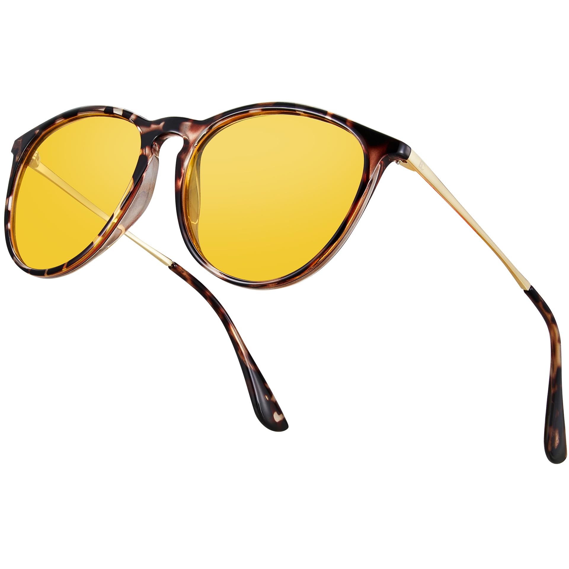 Lentes de visión nocturna para mujer: TR90 antirreflejos, para conducción nocturna, reducen la fatiga ocular para conductores, lluvia, nieve y niebla