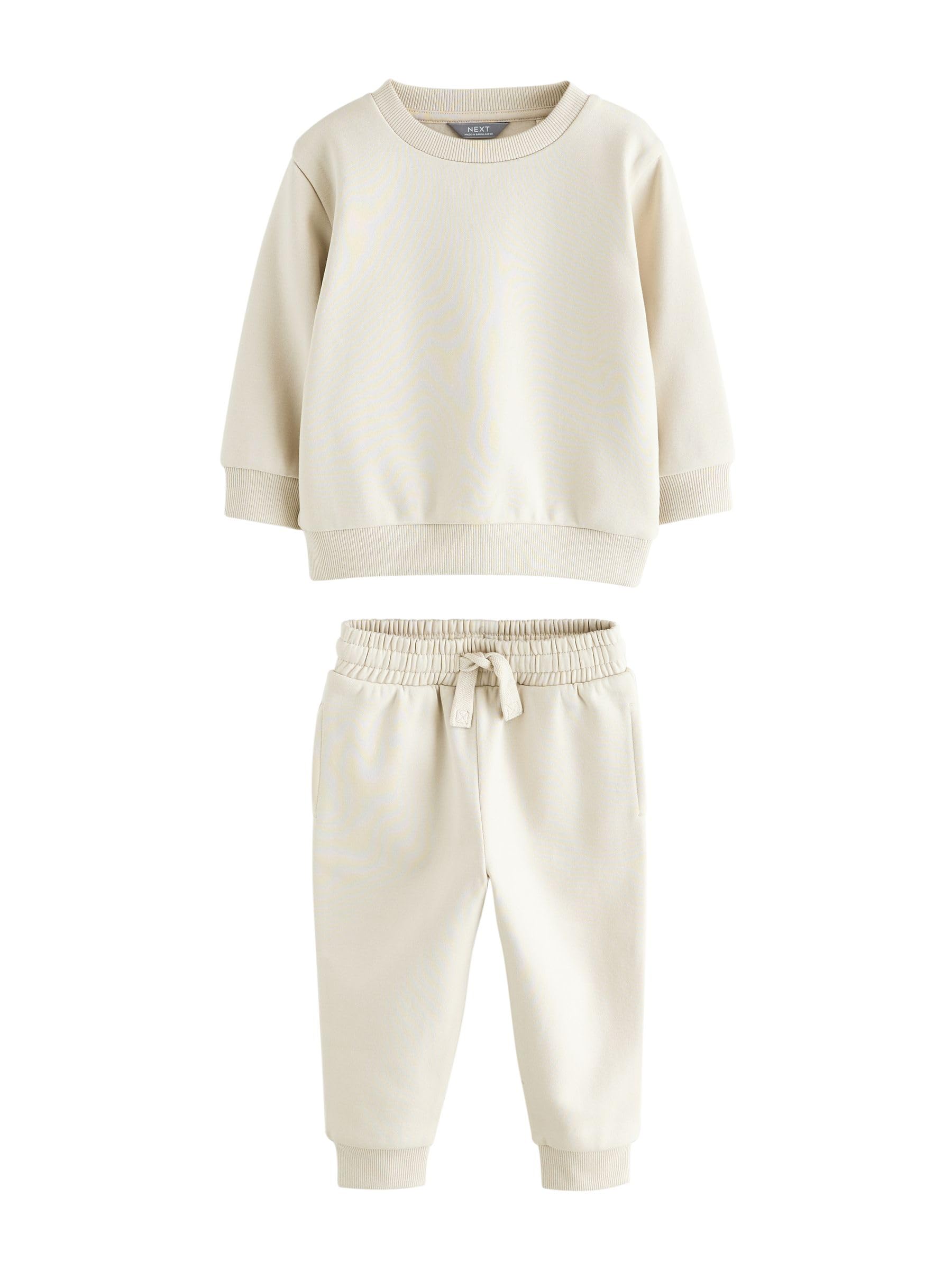 NEXT Niños Conjunto de sudadera y pantalones de chándal lisos