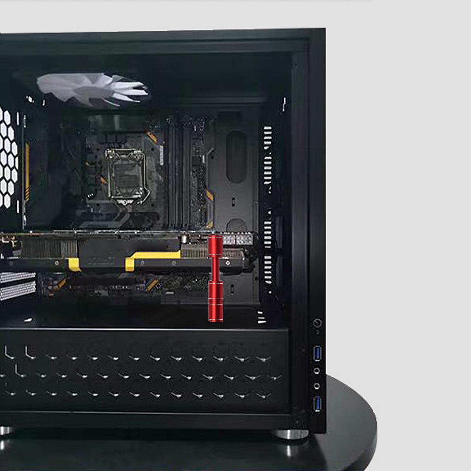 CALANDIS Gpu Brace Support Durable Cooling Kit Adjustable Magnetic Suction Gpu Stand-image-35