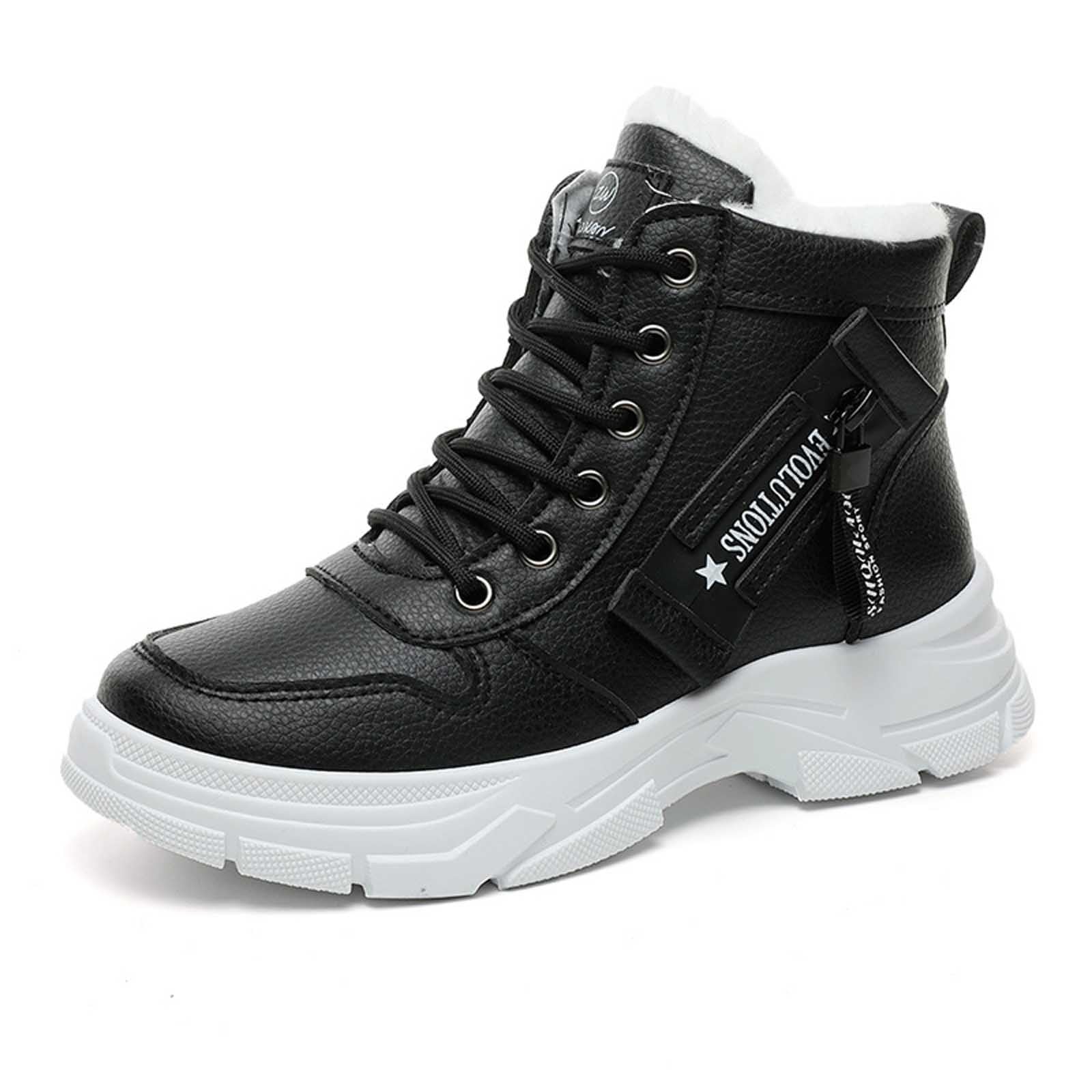 Winter Boots for Women Waterproof Fur Lined Warm Hiking Shoes Lightweight Outdoor Ankle Snow Boots for Trekking Walking