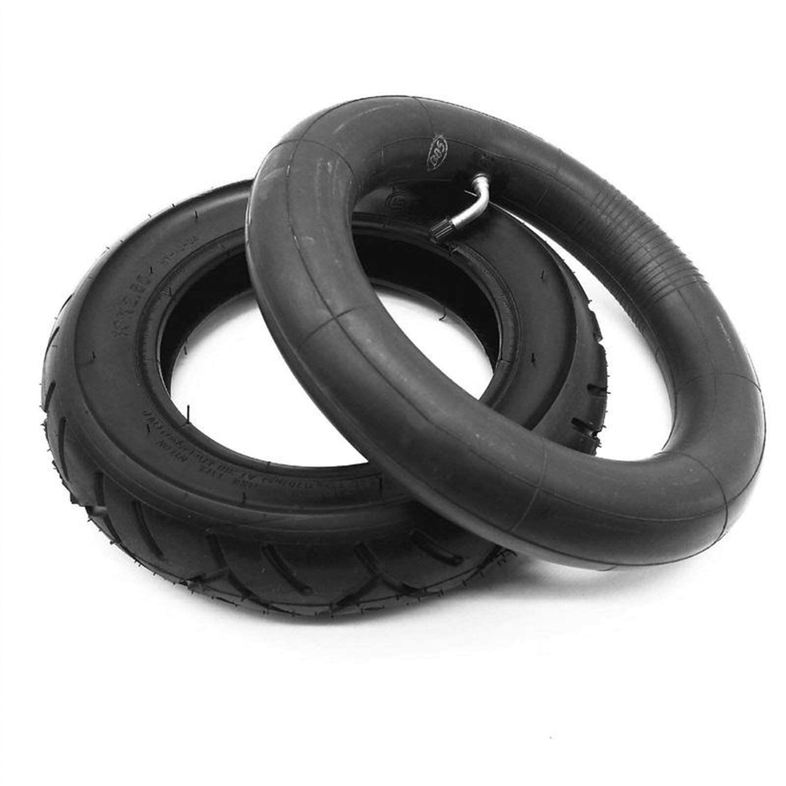 Ruedas Patinete,Ruedas de Repuesto para Patinetes 10x2.50 TUBO INTERNO TUBO DE 10 PULGADAS PARA LA VESTERA DE BICICLETA ELÉCTRICA RUEDA TRASERA VÁLVULA BENT 10x2.5 Scooter eléctrico Equilibrio Hoverbo