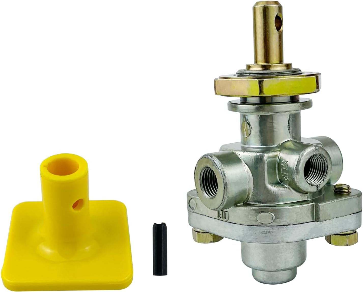 Dash Control Valve (Push/Pull) 20 PSI – Direct Replacement for Bendix 276566, 277015 & Haldex KN20021 – 1/8" NPT Ports for Truck/Trailer Parking & Emergency Brake Systems