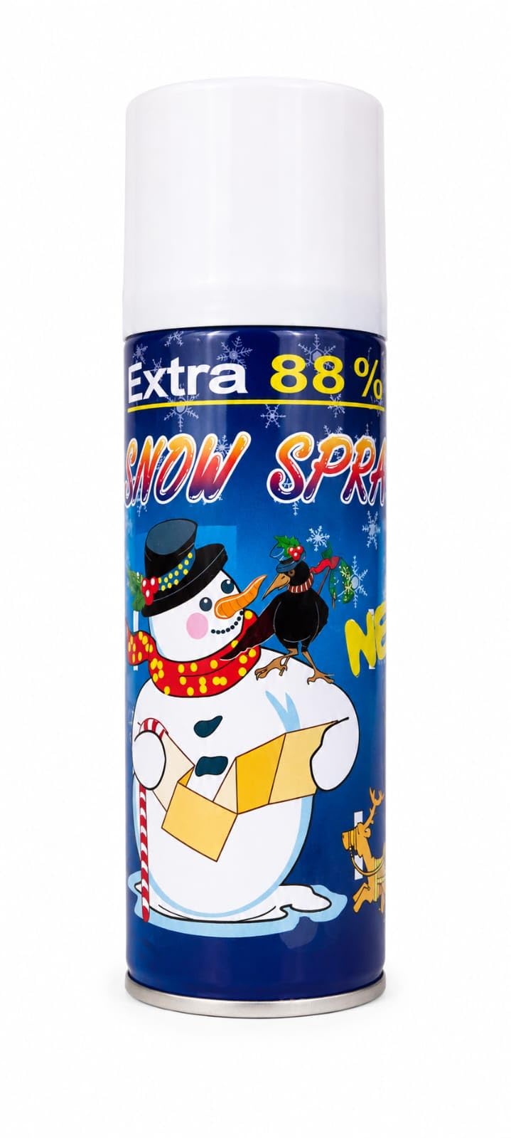Snow Spray Party Decoration | Artificial for Christmas, Birthday & New Year Celebration | white-image-48