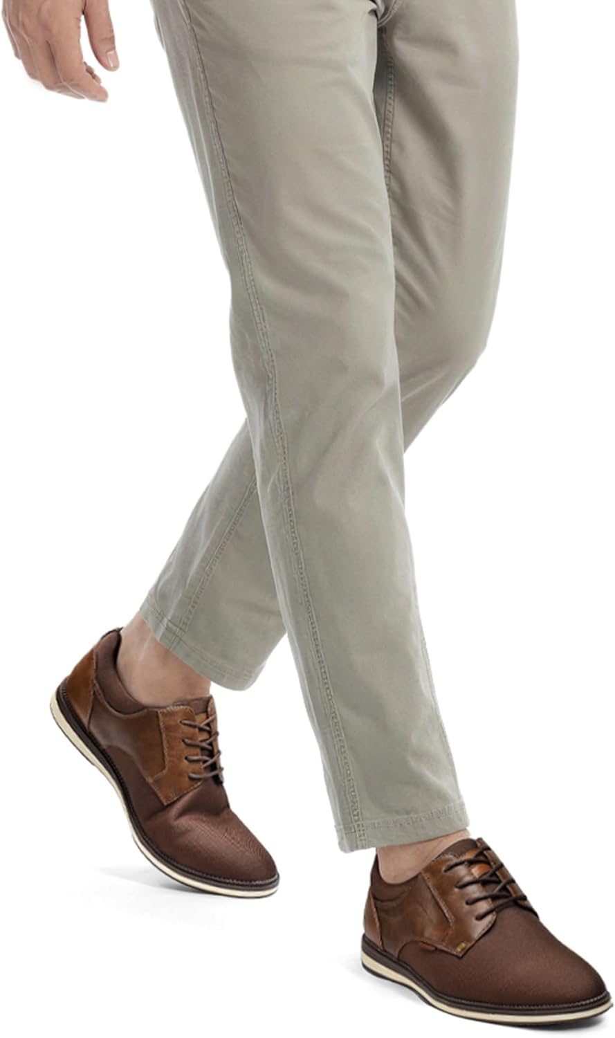 Men's Casual Dress Oxfords Shoes Lace-Up Business Casual Sneakers - Image 2