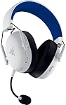 Razer BlackShark V3 X HyperSpeed Casque de jeu sans fil pour PS5: 50mm Conducteurs - Mic cardioïde - 2.4 GHz, Bluetooth - Fonctionne avec PC, Mac, Interrupteur Nintendo, Smartphone - Longue durée de vie de la batterie - blanc