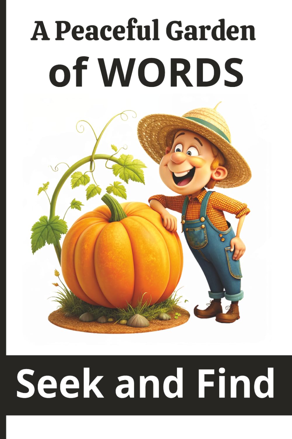 A Peaceful Garden of WORDS Seek and Find: Gardening fun in a search word puzzle book 50+ Puzzles 6X9