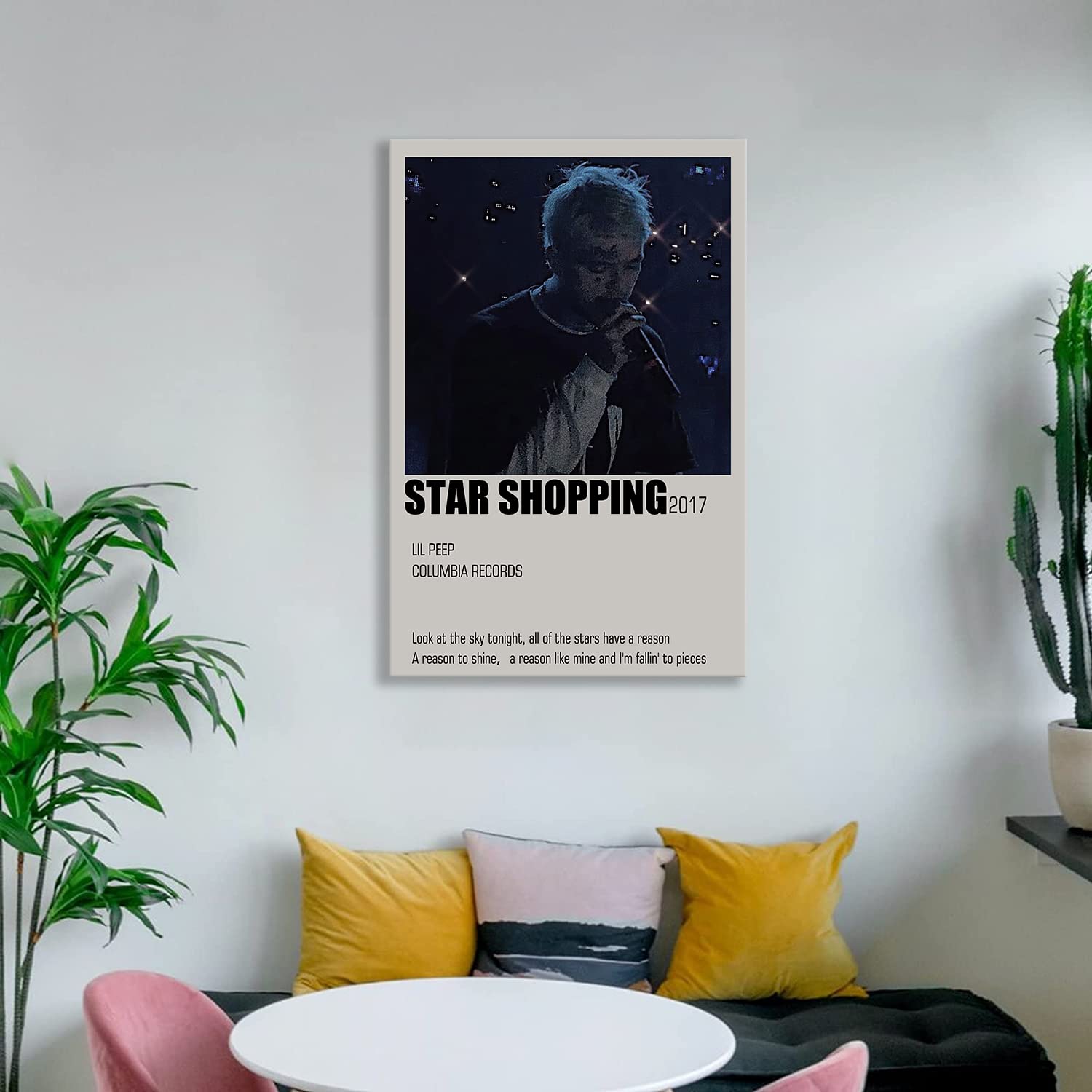 Amazon com Enimoud Rapper Posters Lil Peep Posters Music Concert  