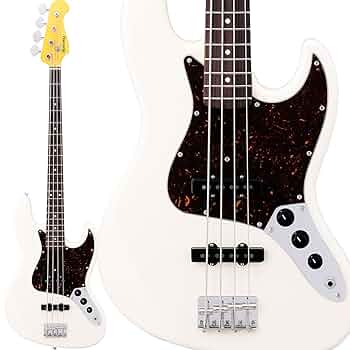 HISTORY HJB-Standard シリーズ　日本製　ヒストリー　ベース Amazon | HISTORY HJB-Standard VWH Vintage White 国産エレキ