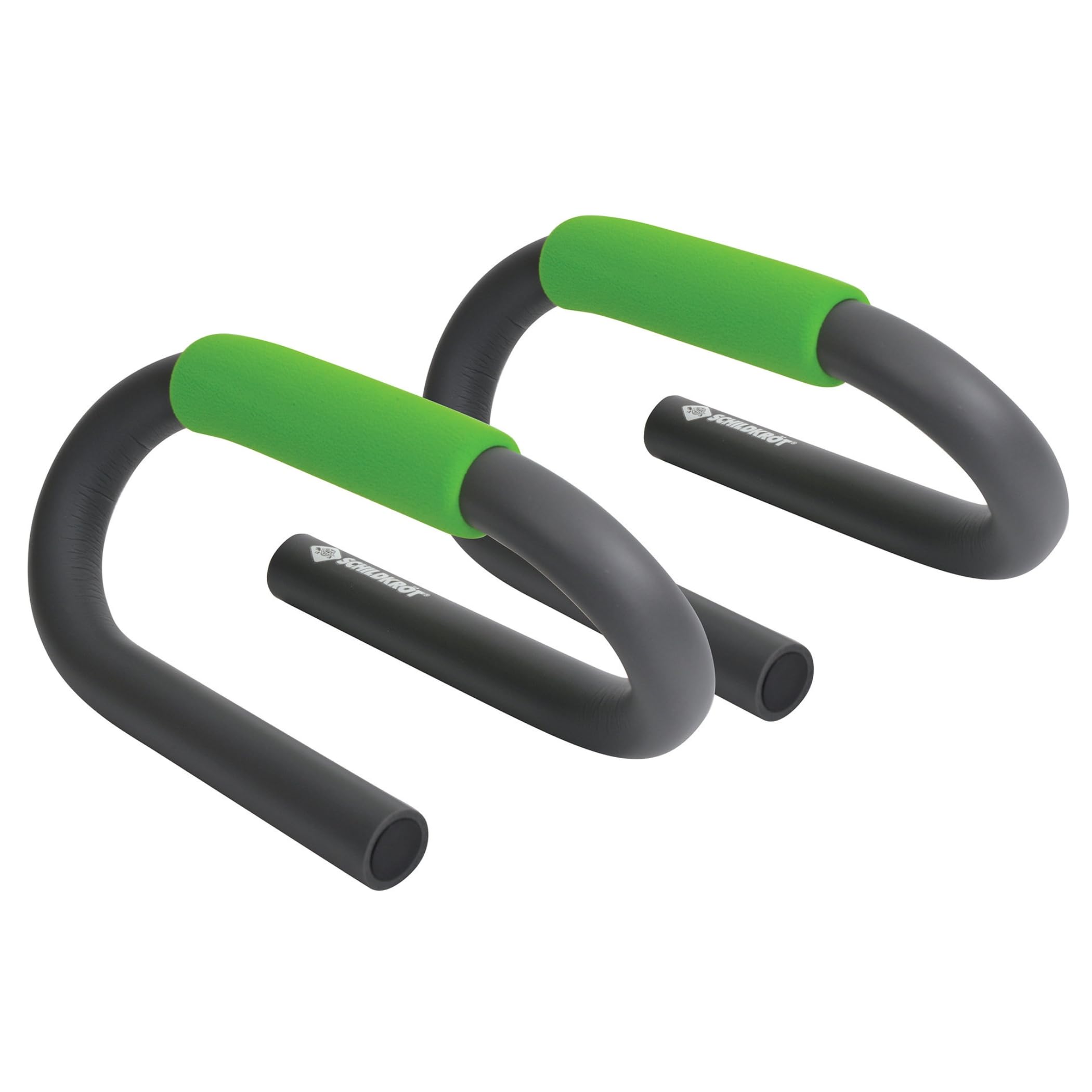 Schildkröt Drążki push up do fitnessu, 2 uchwyty push-up, antracytowy/zielony