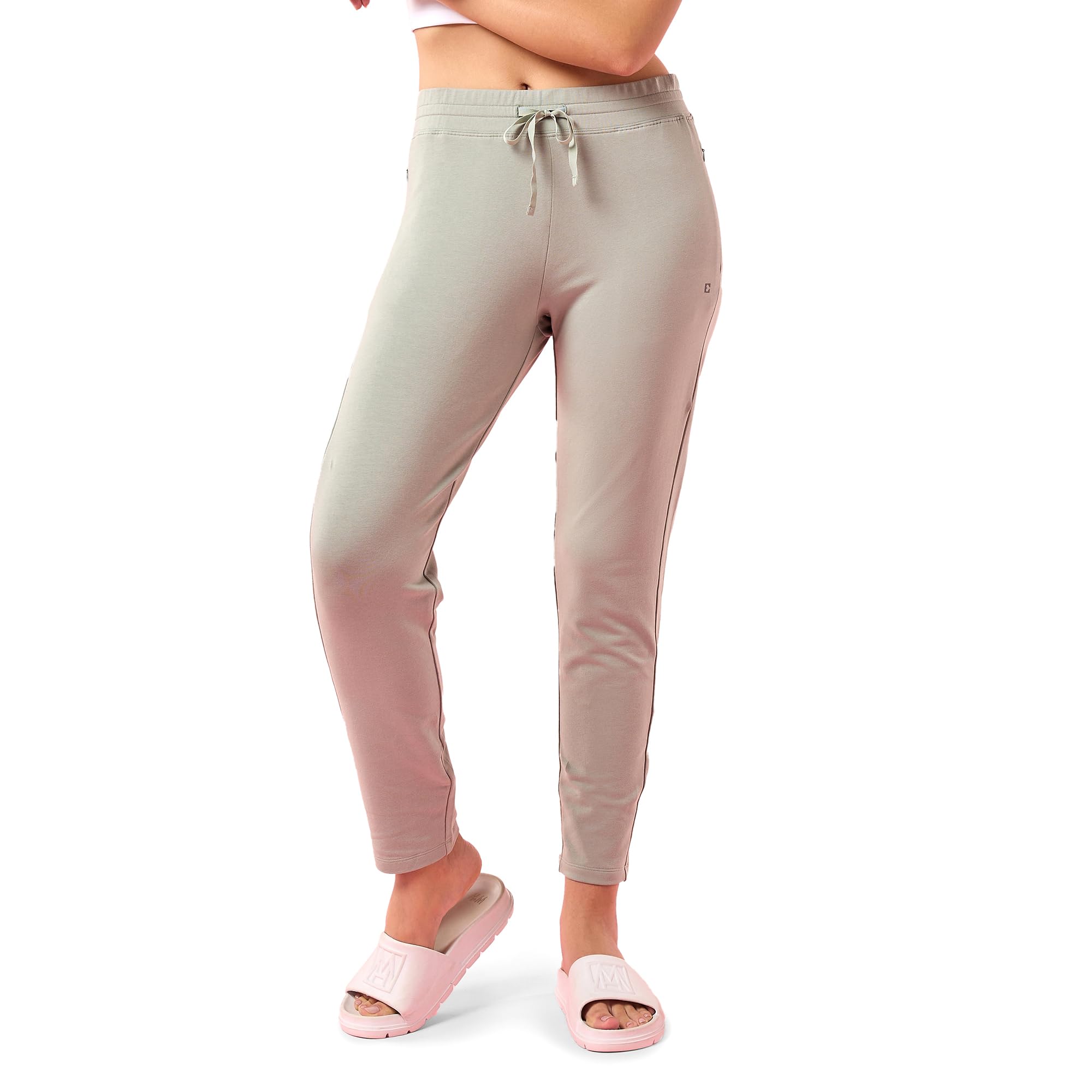 Women's Slim Fit Mid Rise Pants-image-30