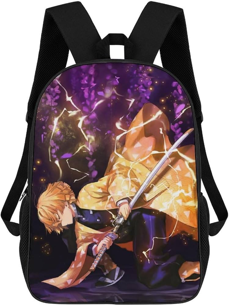 Amazon.co.jp: リュック 鬼滅の刃 我妻善逸 バックパック 大容量