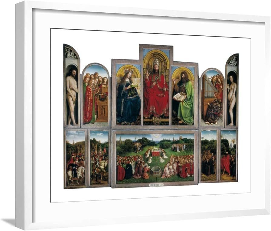 Amazon.com: ART.COM Wall Art Print The Ghent Altarpiece or
