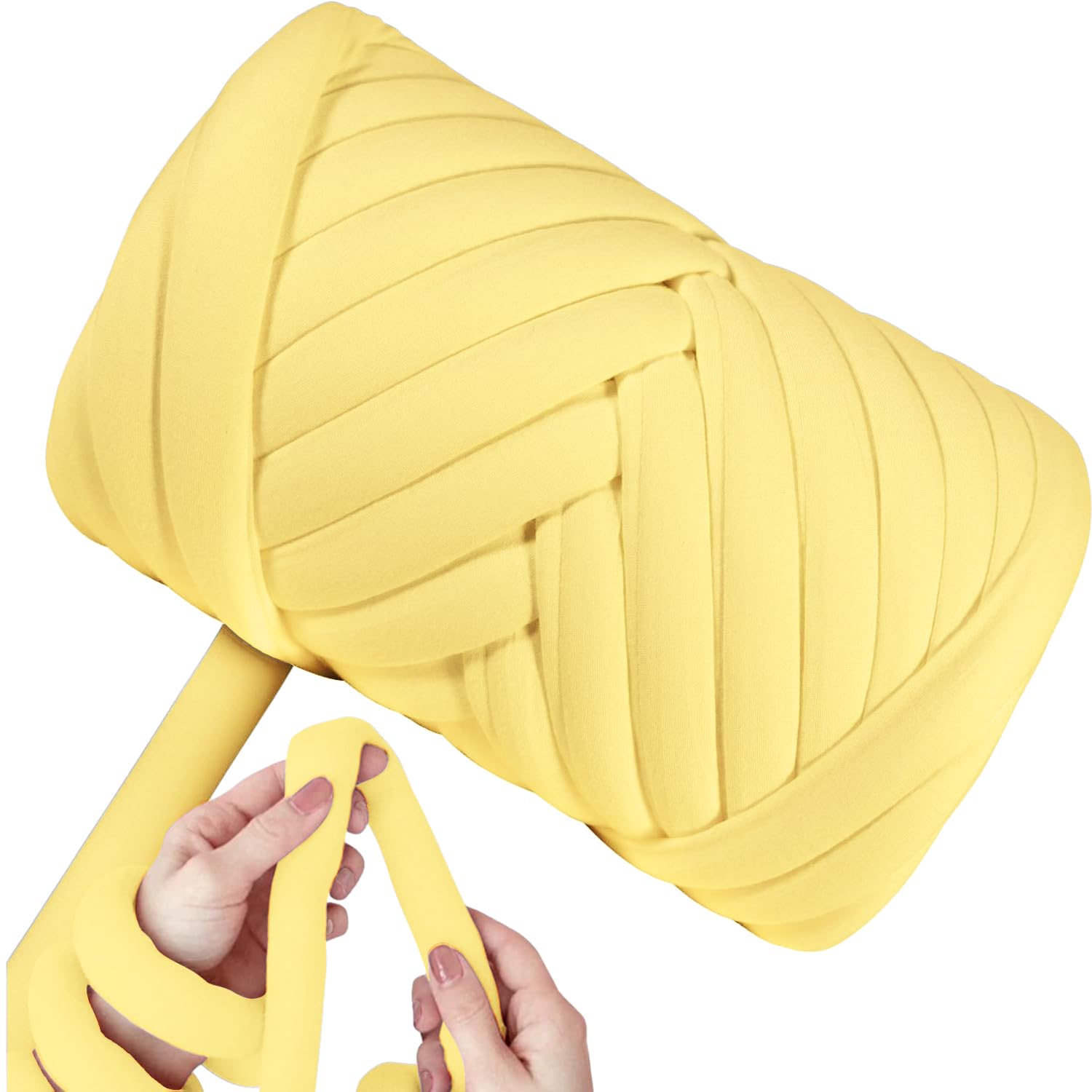 Maxee Dicke Wolle Garn 500g, Chunky Yarn XXL Wolle zum Handstricke, Sperrige Textilgarn zum häkeln für körbe, Decke, Kissen, Rucksack