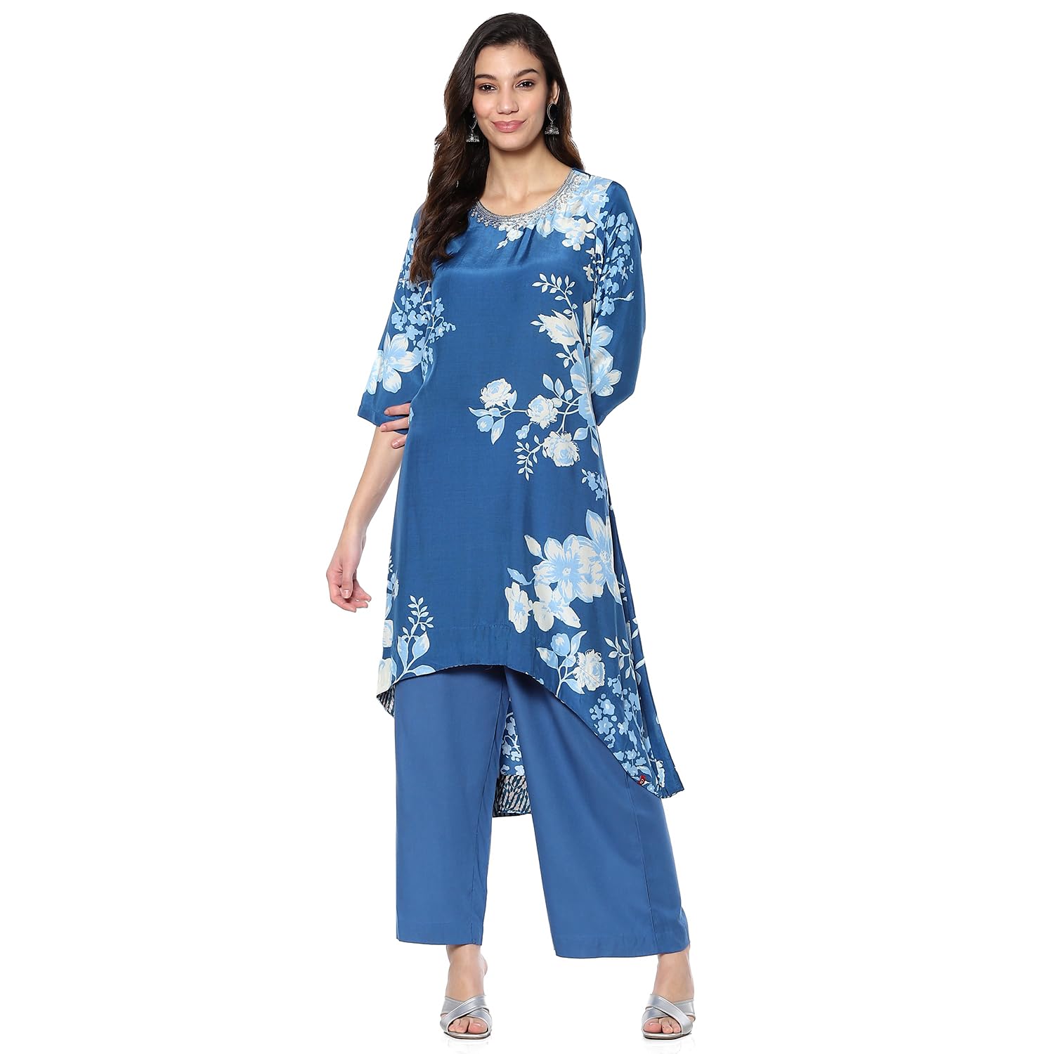 BIBA Women Modal Asymmetric Printed Suit Set - Review, Price and Buying Guide