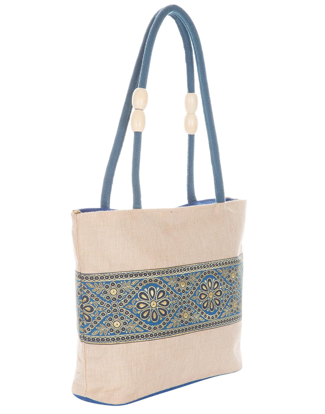 jute cottage Women's Shoulder Bag (D-016-Blue_Blue)-picture-54