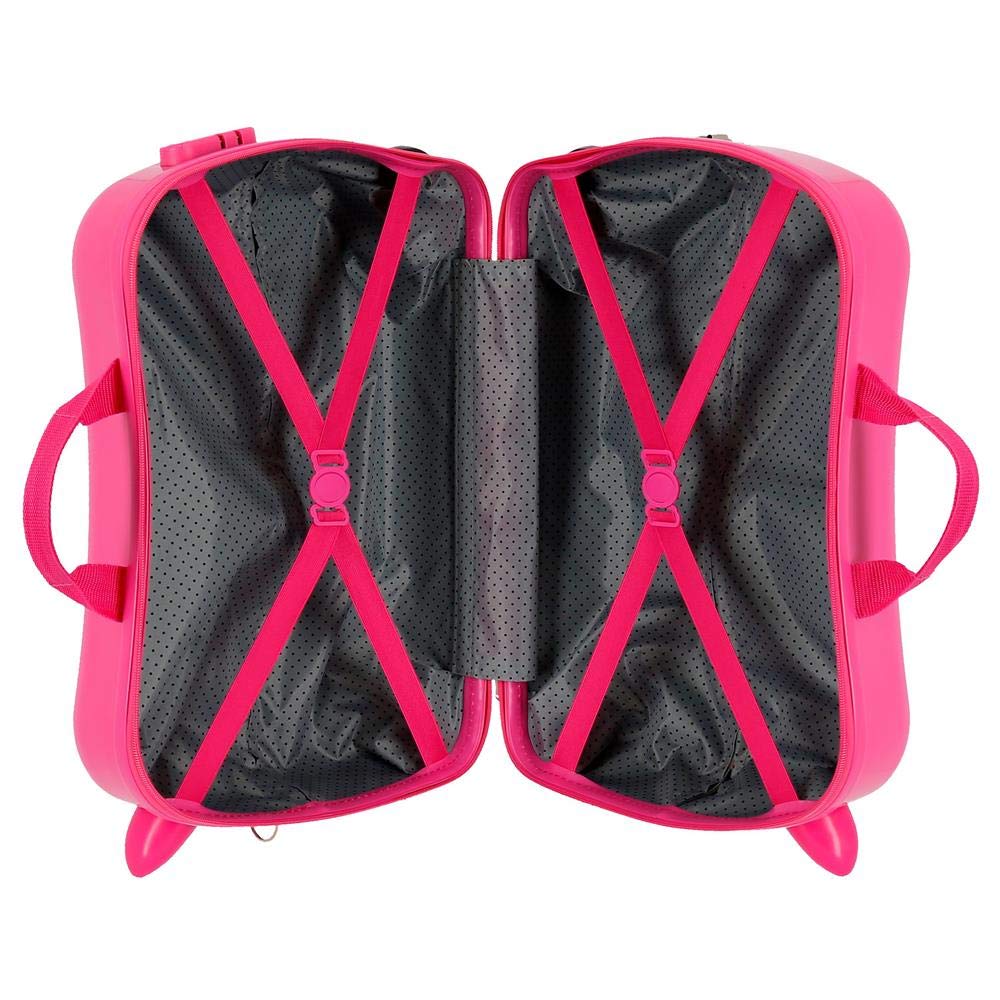 Disney Minnie Happy Helpers Valigia per bambini Rosa 50x38x20 cms Rigida ABS Chiusura a combinazione numerica 34L 2,3Kgs 4 Ruote Bagaglio a mano