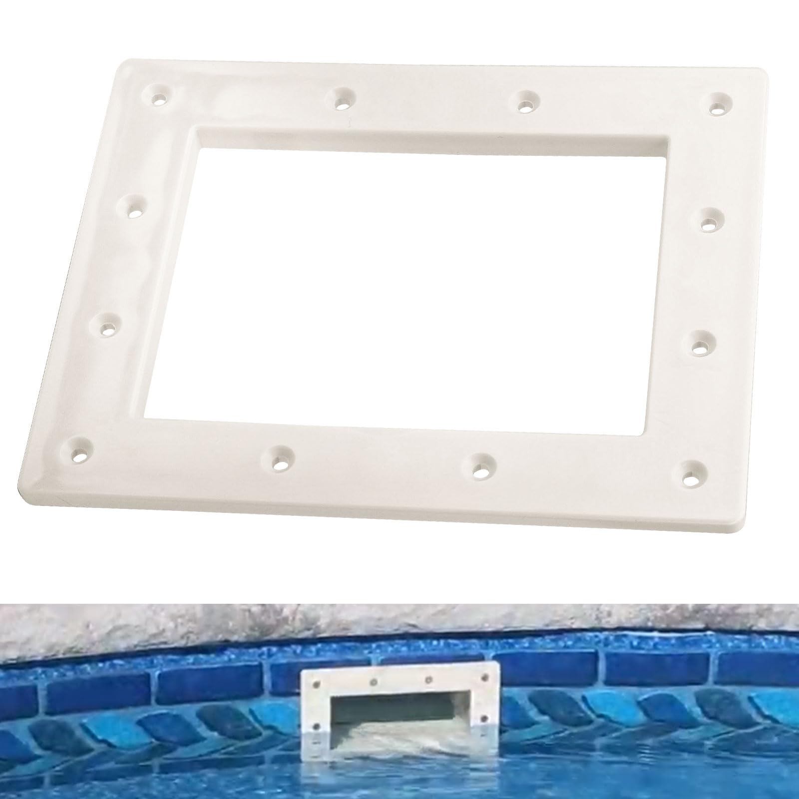 YAQINGMY SPX1084L Face Plate Replacement Compatible with Hay-Ward SP1089, SP1084, SP1076 Skimmers