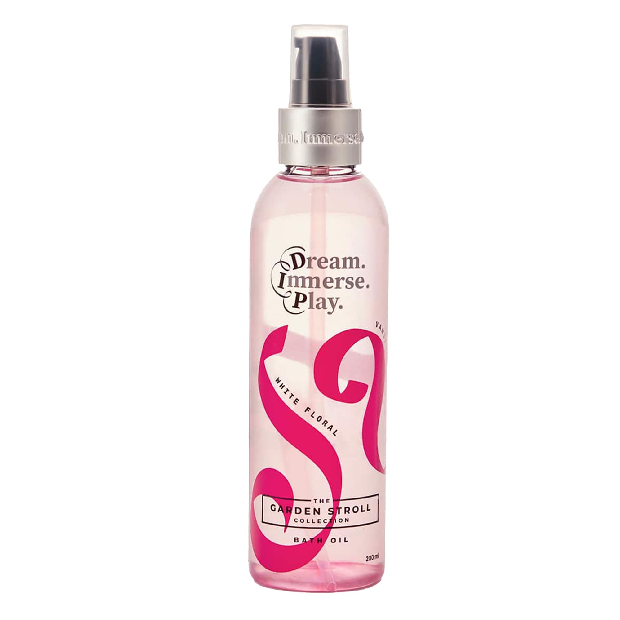Dream. Immerse. Play Garden Stroll - Bath Oil - White Florals & Vanilla - Hydrating + Moisturising Non-Sticky Oil - For Varied Skin Types-picture-18