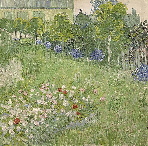 Poster Il giardino di Daubigny de Vincent Van Gogh, impresiones de lienzo de arte famoso