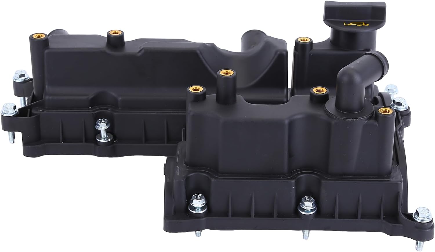 Engine Valve Cover with Gasket Compatible for Ford Escape 1.6L Gas Turbo 2013-2016 for Fiesta 1.6L Gas turbo 2014-2019 Replaces BM5Z-6582-A BM5Z6582A