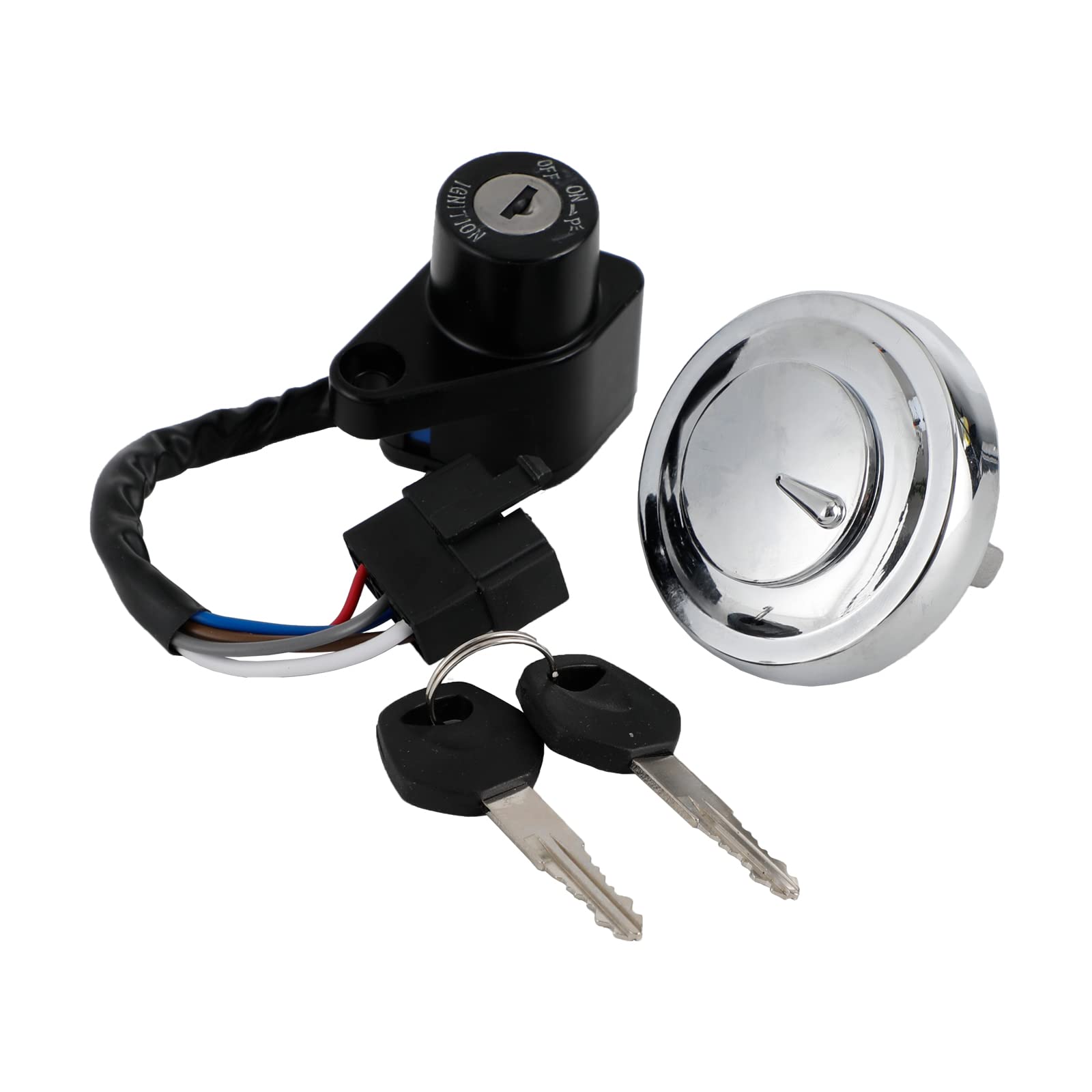 Viprh Ignition Switch & Fuel Gas Cap for Kawasaki VN900 Classic 2006-2013, for Kawasaki VN900 Vulcan 900 Classic 2006-2022