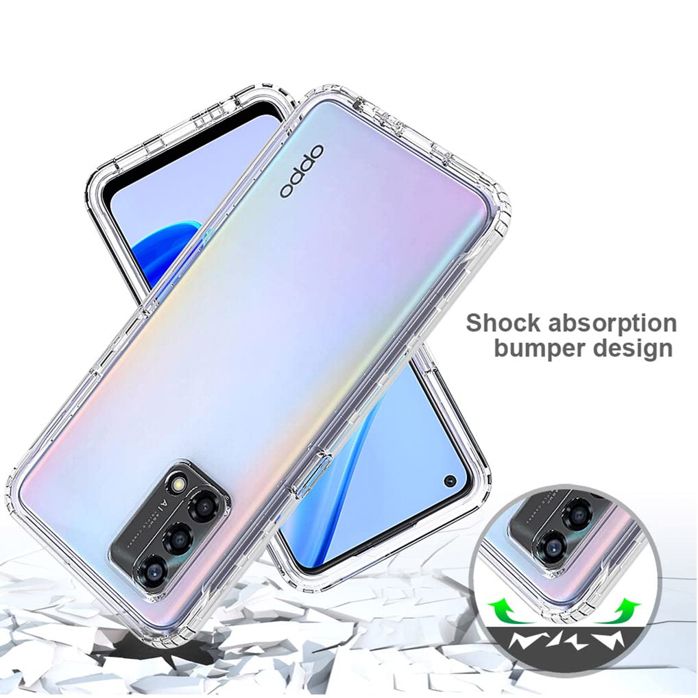 Liner Cover per Oppo A74 4G, Custodia Silicone Protezione Completa in Gomma Gel Morbida, [Antiurto e Antiscivolo] Ultra Sottile Case per Oppo A74 4G - Nero