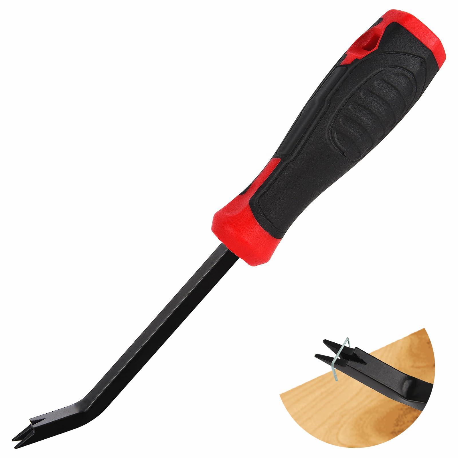 Bekleding nietverwijderaar en tack lifter gereedschapset, zware tack verwijderaar, nageltrekker