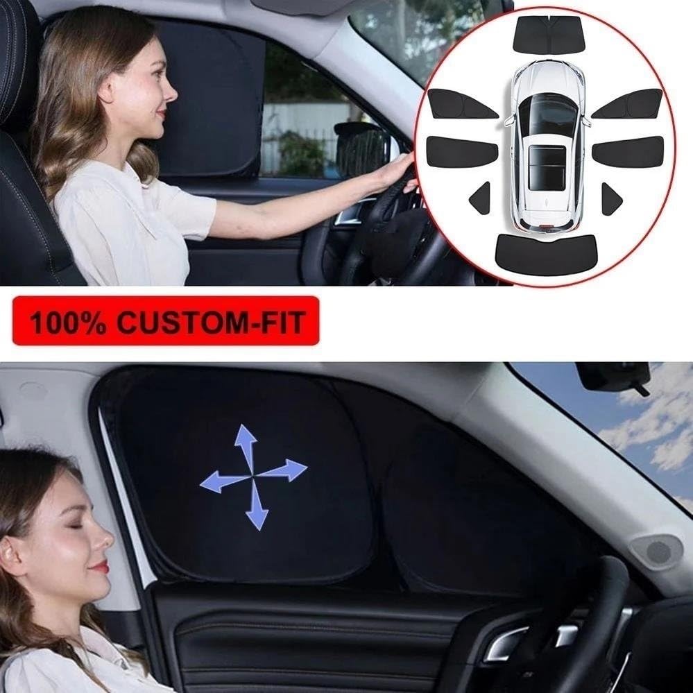 Pare-soleil isolant Tesla Model Y évite chaleur habitacle 2024 - 5