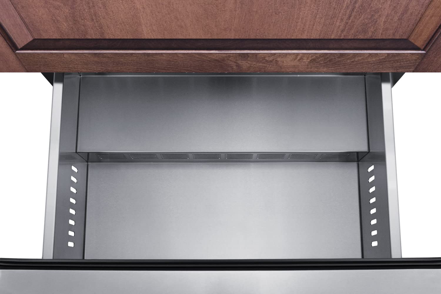 3.1 Cu. Ft. Under Counter Double Drawer Refrigerator In Stainless Steel, ADA Compliant on Fridge.com - View 5