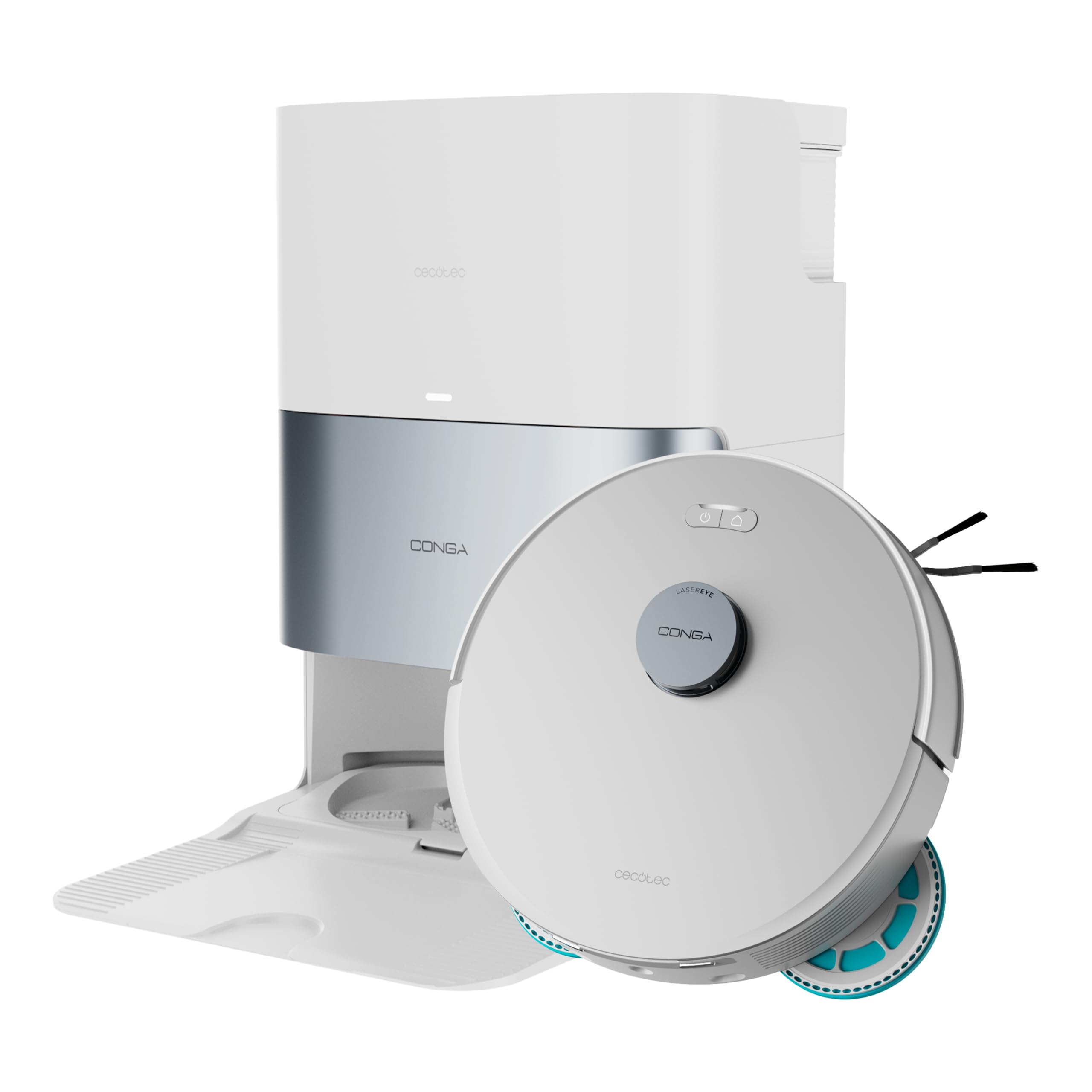 Cecotec Robot Aspirador y Friegasuelos Conga Q200 X-Treme. 25000Pa
