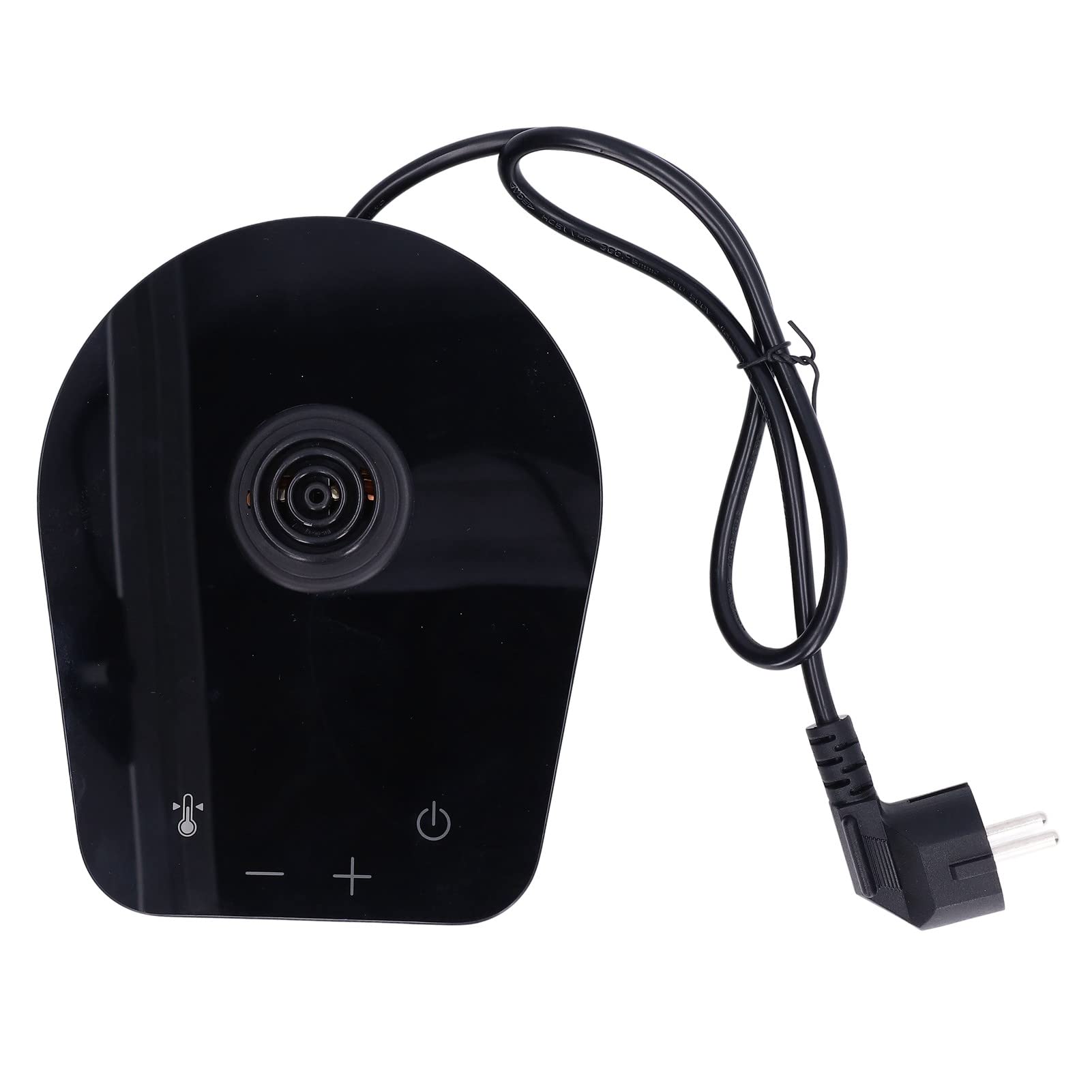 Hervidor Eléctrico para Café, Calentador de Agua Caliente 800 Ml de Acero Inoxidable, for Hogar y Oficina (BLACK)