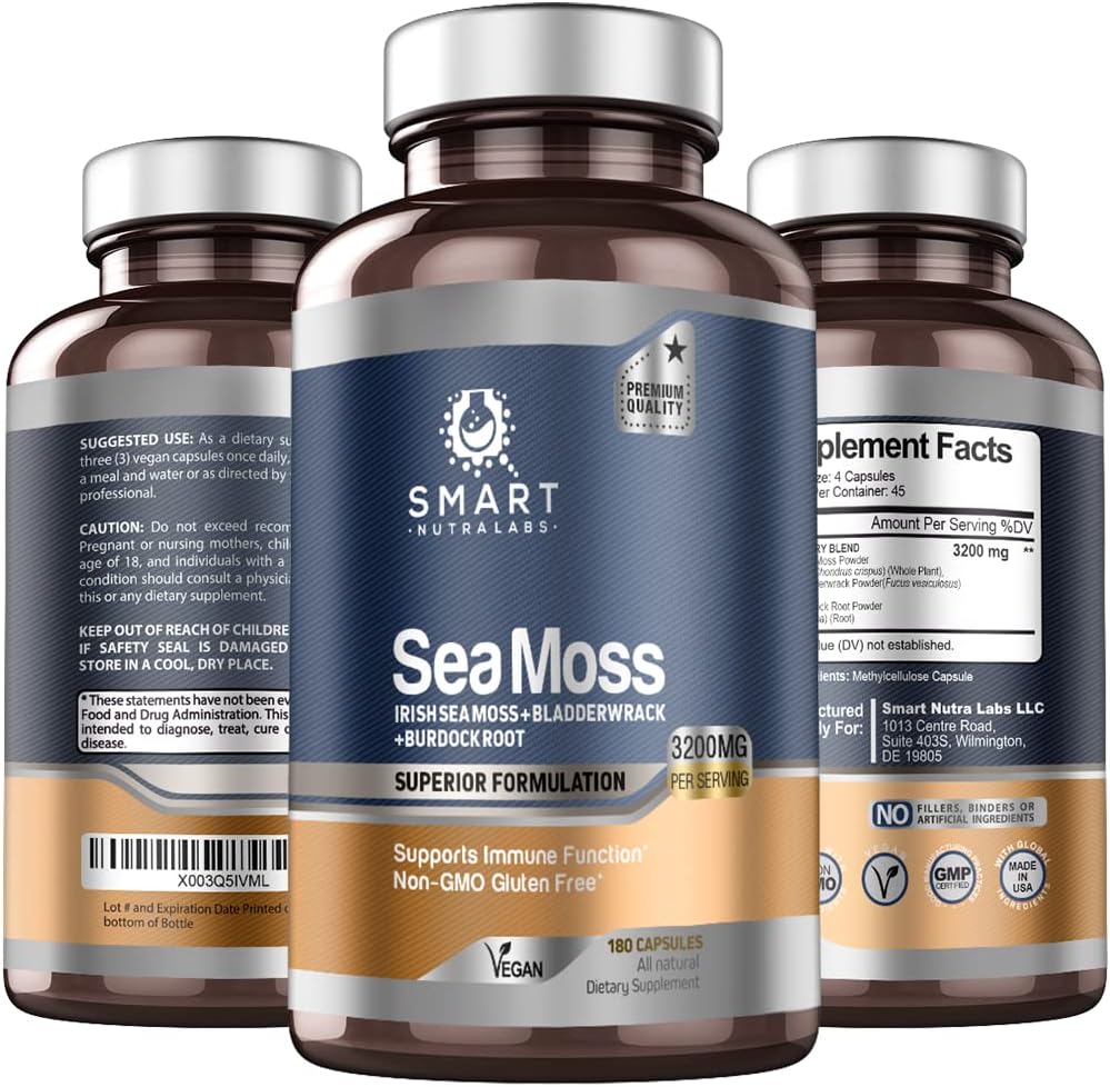 Organic Sea Moss 3200mg