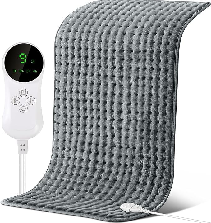 Image of Orthopaedic Electric Heating Pad | Pain Relief Heating Belt with Temperature Controller for Lower Back, Knee, Shoulder, Cramps, and Neck | Back Pain Relief