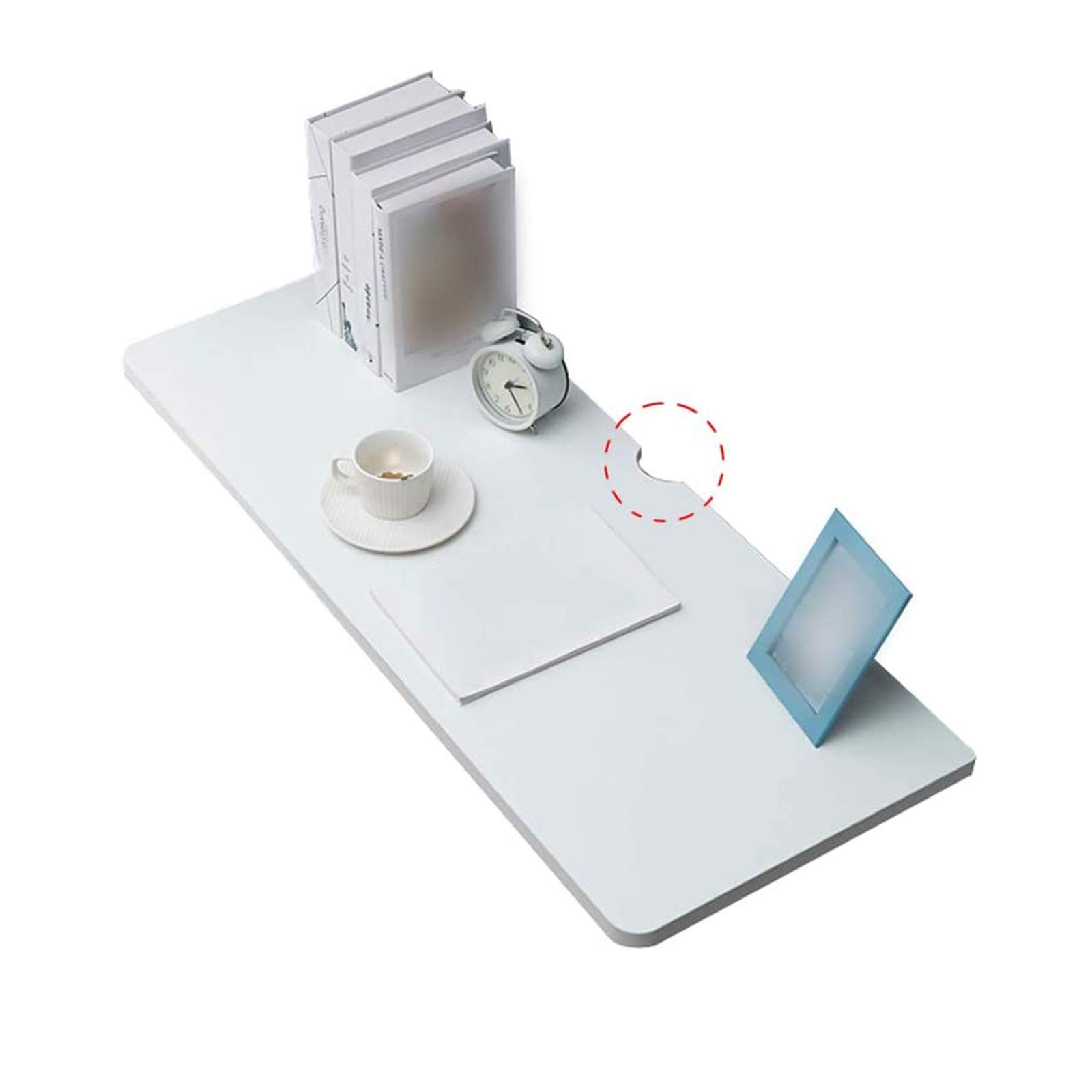 Table pliante murale pour cuisine et coin repas escamotable dans un petit studio
